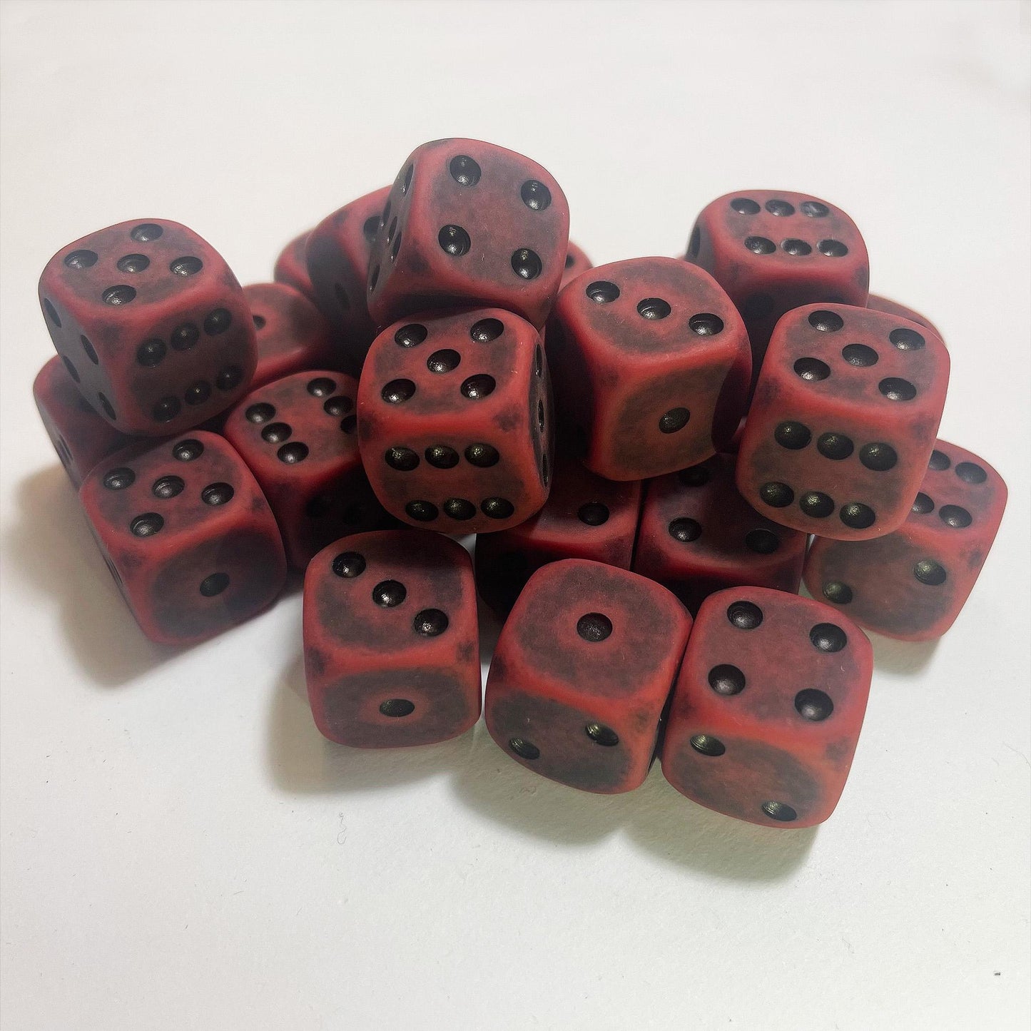 Blood Soaked Red D6 Set