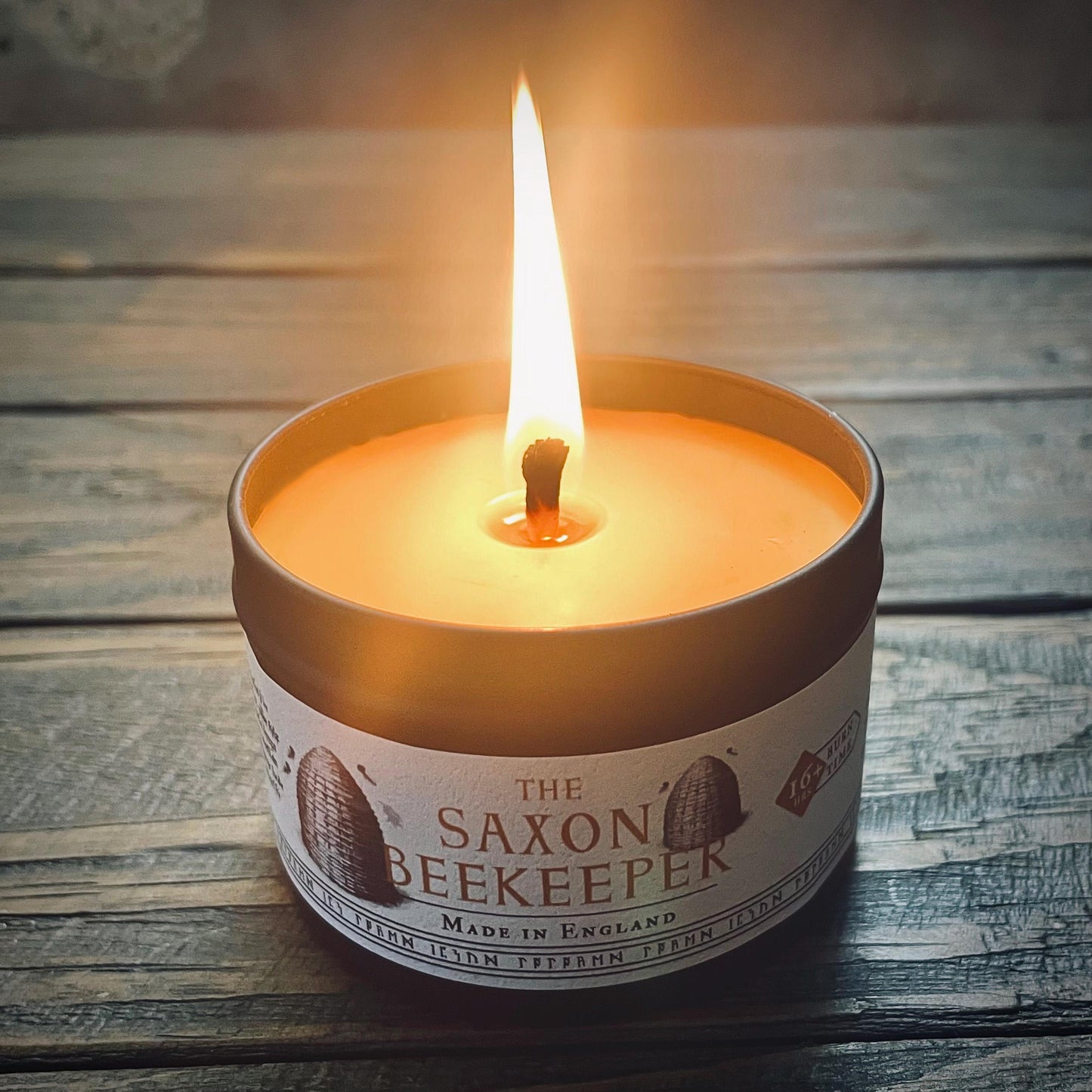 Beeswax Candle Tin 100ml