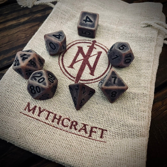Brown Stone D6 Set