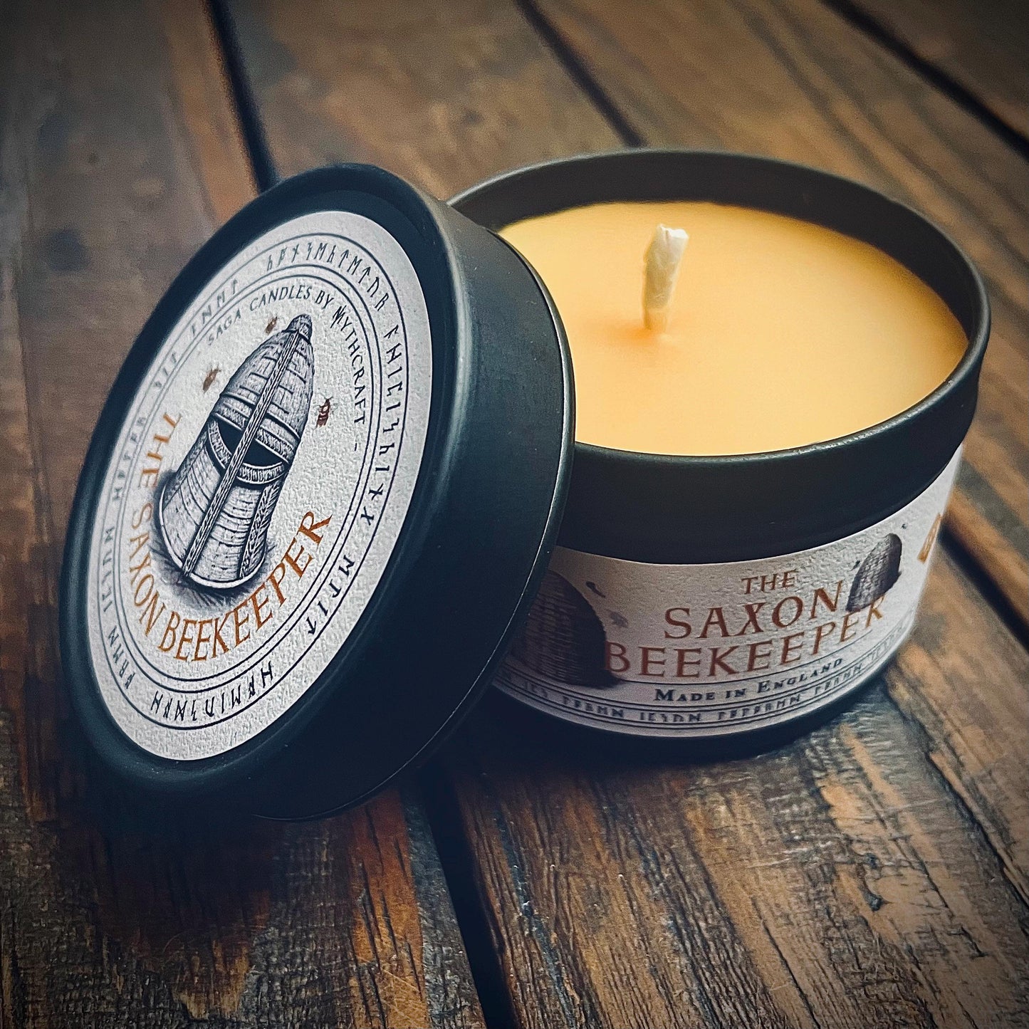 Beeswax Candle Tin 100ml