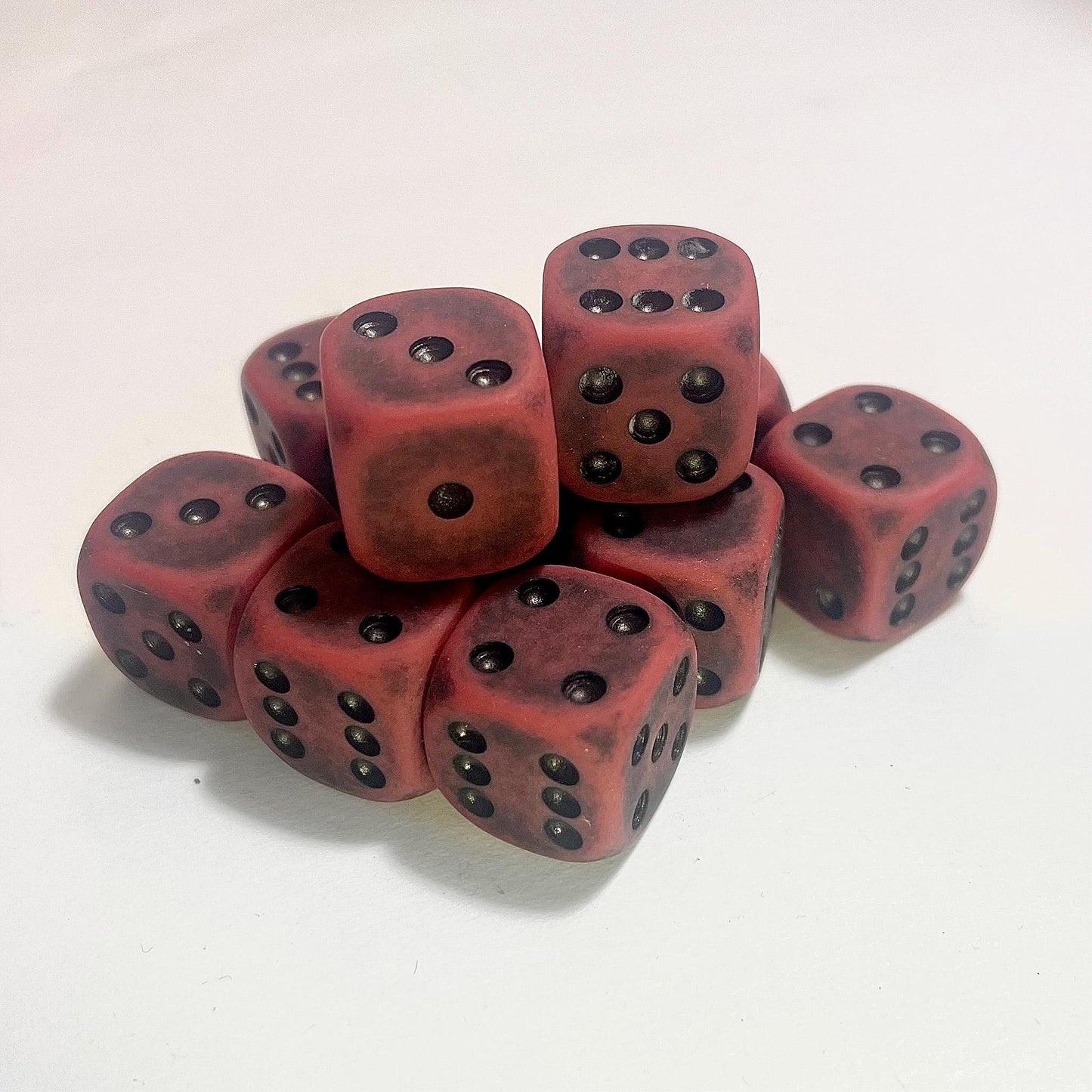 Blood Soaked Red D6 Set