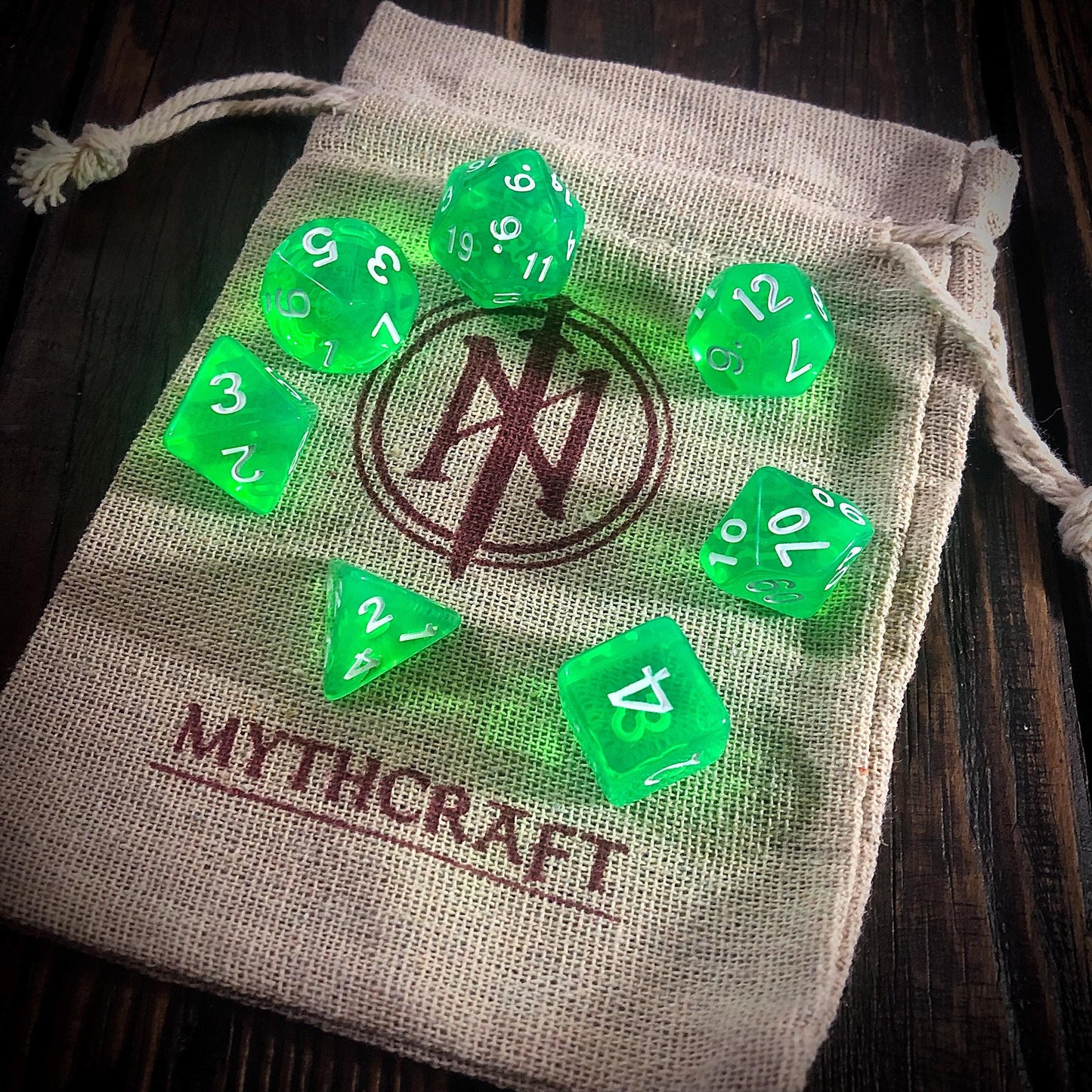 Radioactive Dice (7 Set)