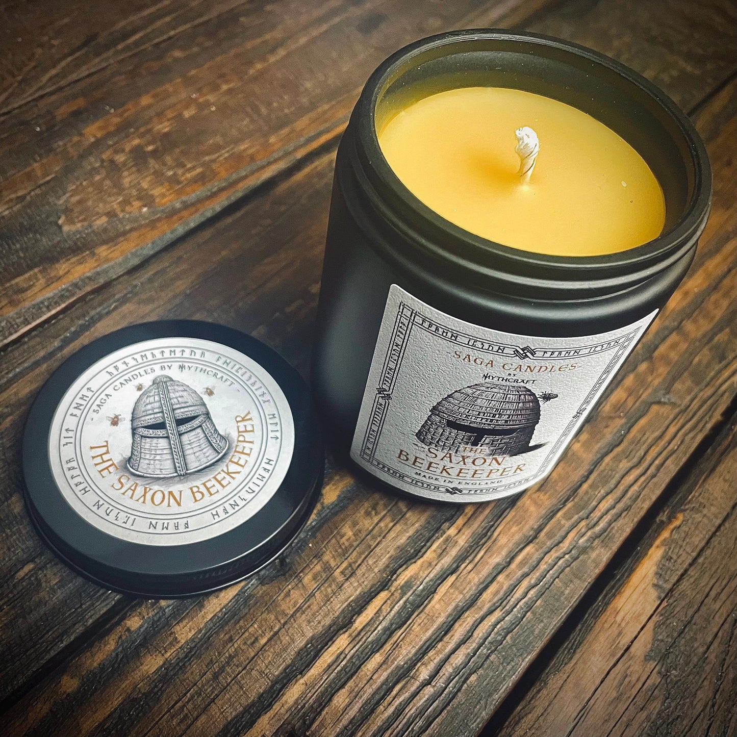 Beeswax Candle Jar - 250ml