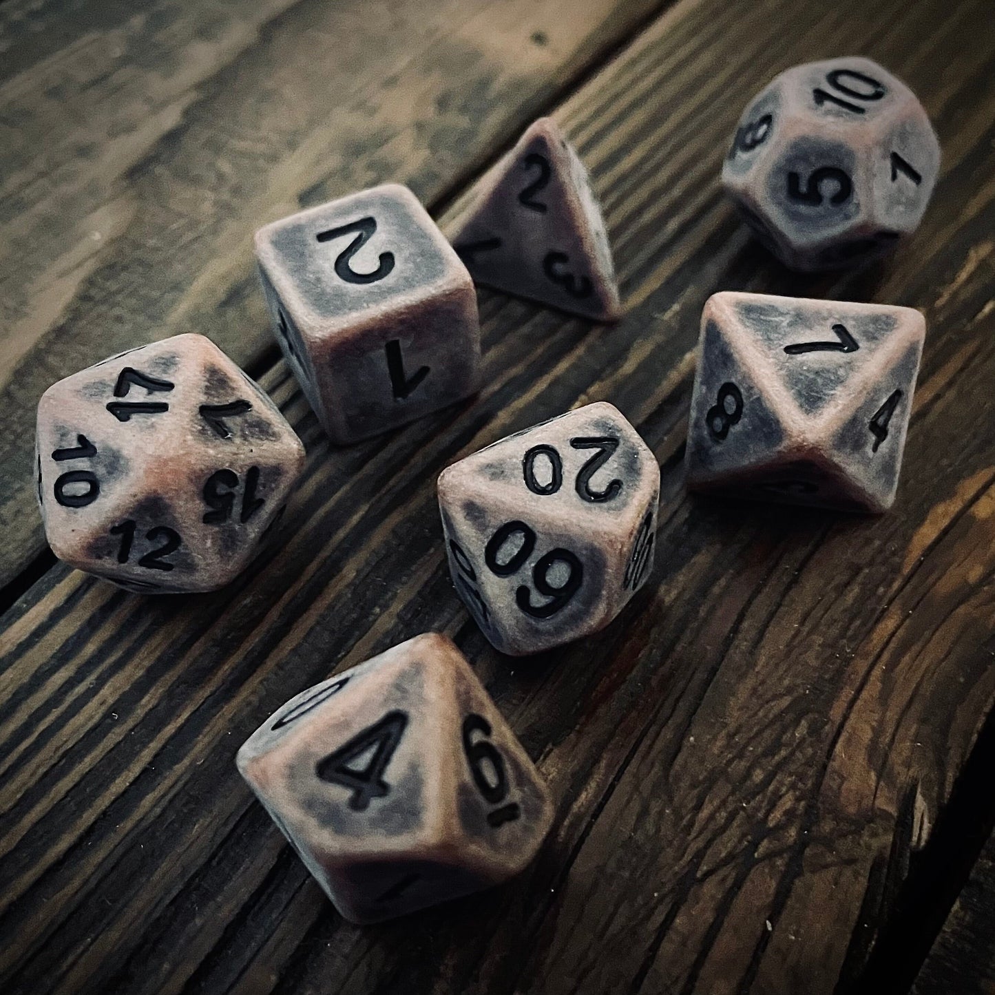 Brown Stone D6 Set