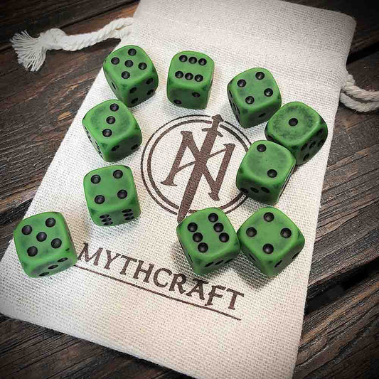 Overgrowth Green D6