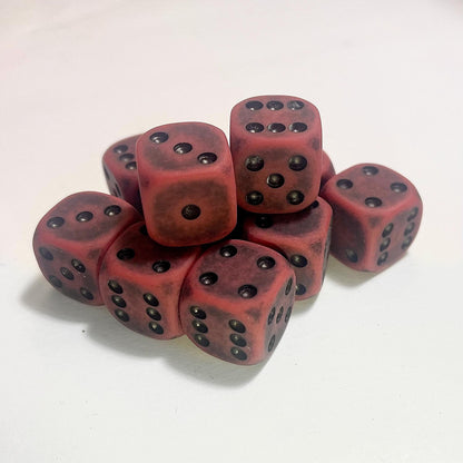 Blood Soaked Red D6 Set