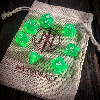 Radioactive Dice (7 Set)